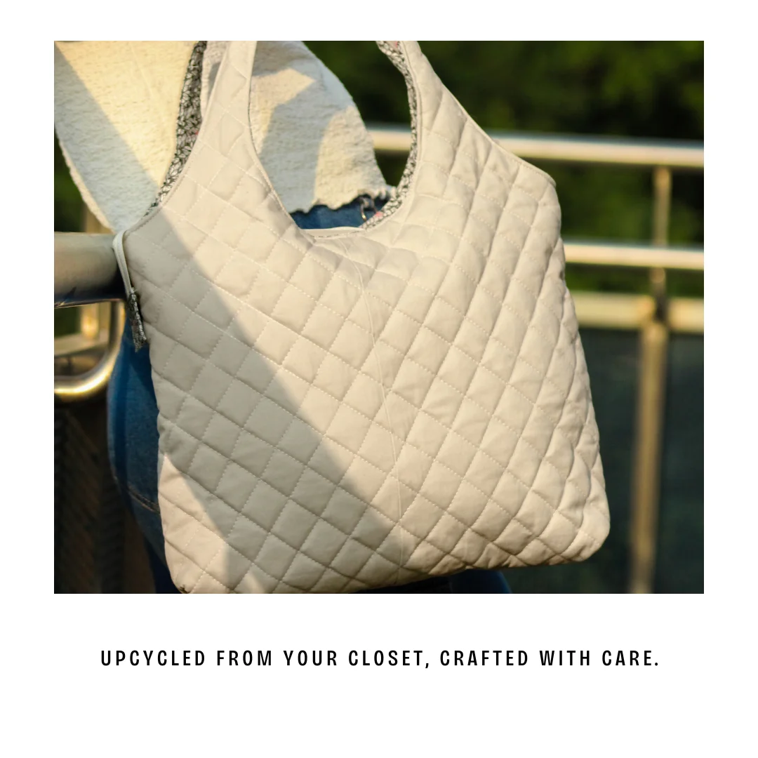 Eclipse Quilted Tote Bag