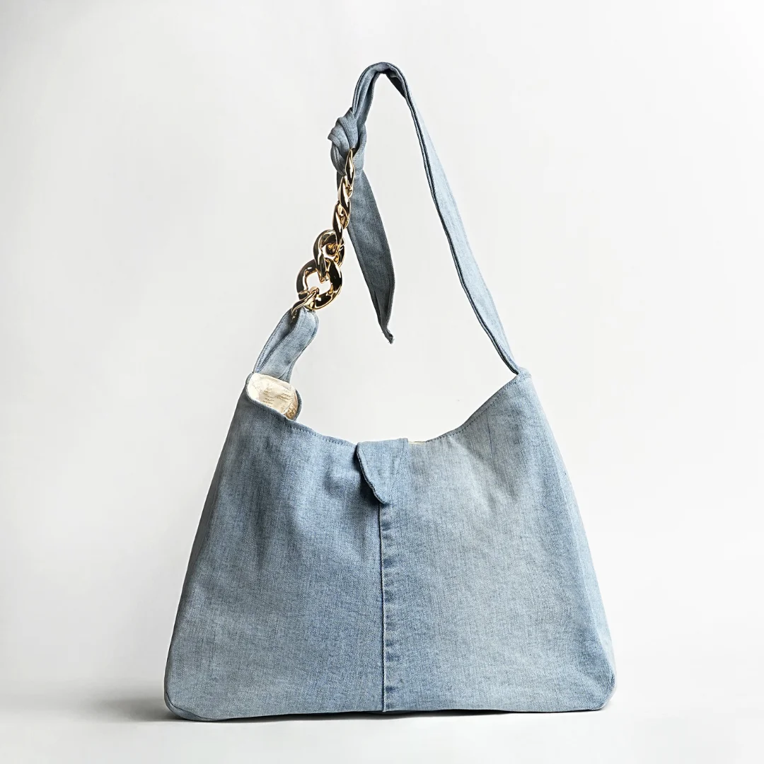 Denim Delight Shoulder Bag